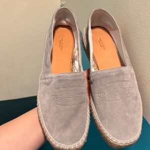 Rag & Bone Light Gray Espadrilles